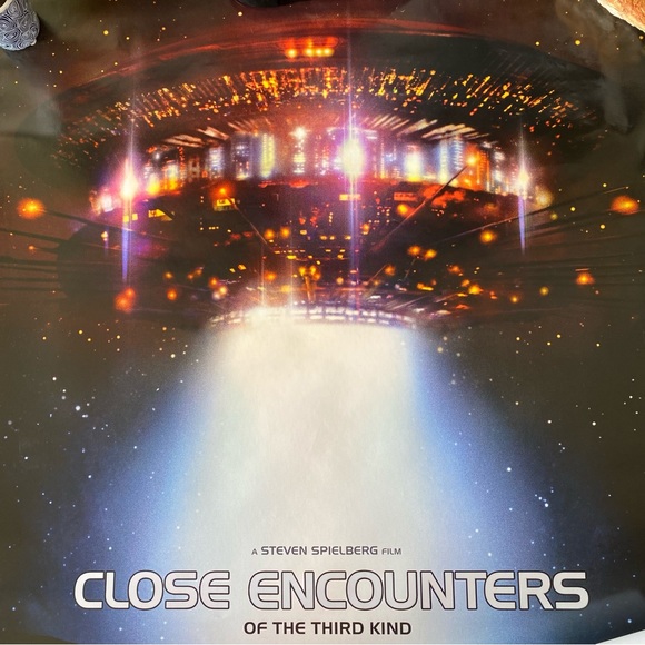 ‼️RARE: Close Encounters 40th Anniversary Movie Poster‼️ - Picture 7 of 8